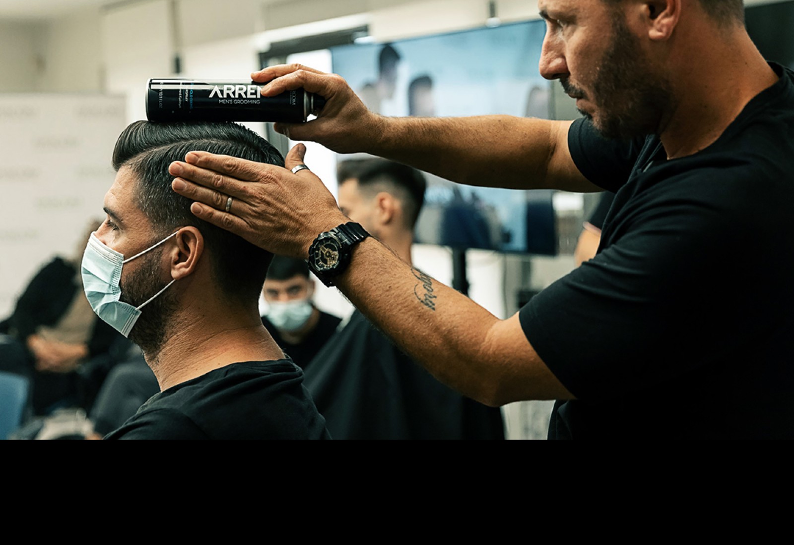 Farcom Professional Barber Seminar & Workshop by A. Tsarouxas – Arren Men’s Grooming Brand Ambassador
