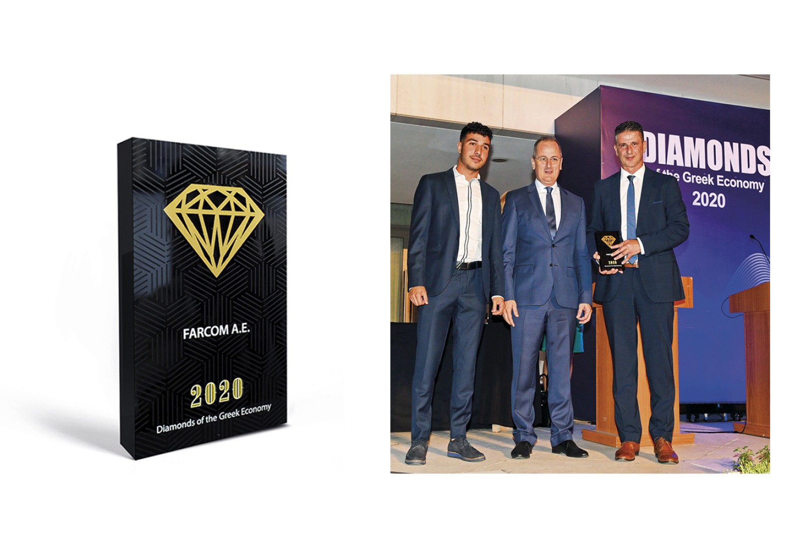 FARCOM: Άλλη μία σημαντική διάκριση στα «Diamonds of the Greek Economy 2020».