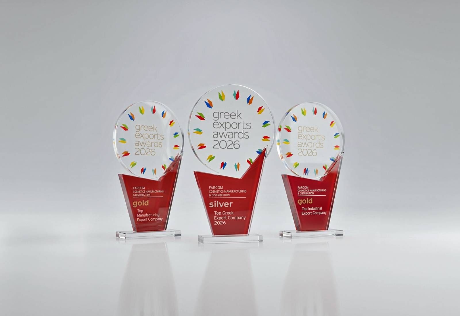 Τριπλή βράβευση για τη FARCOM στα “Greek Exports Forum & Awards 2026”