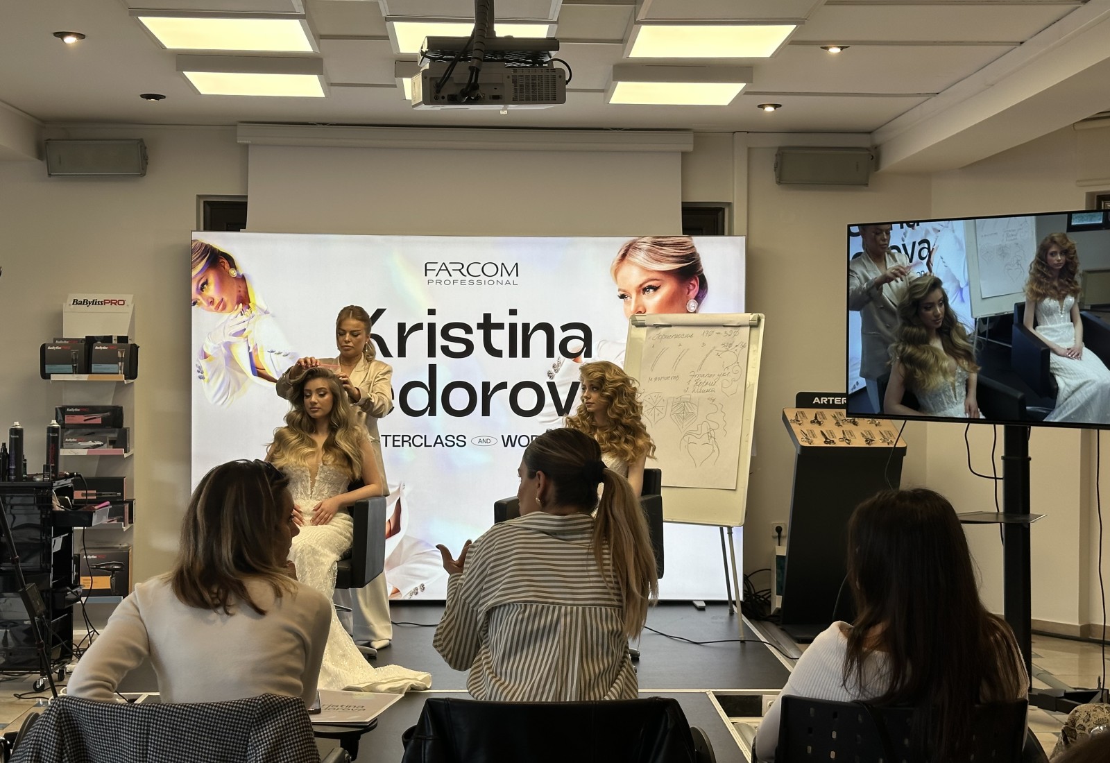 Masterclass από την Kristina Fedorova στην ακαδημία της Farcom Professional