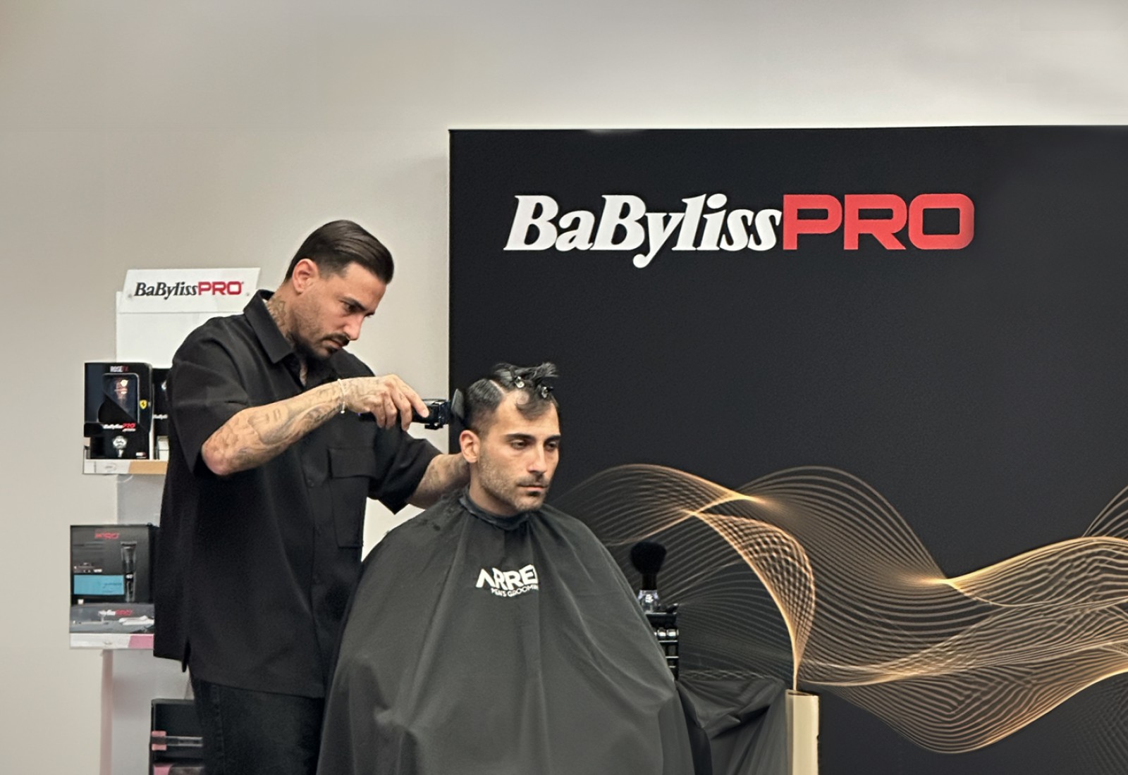 Σεμινάριο Barbering από τον Brand Ambassador της BabylissPRO Ι. Καργάκη στην Farcom Professional