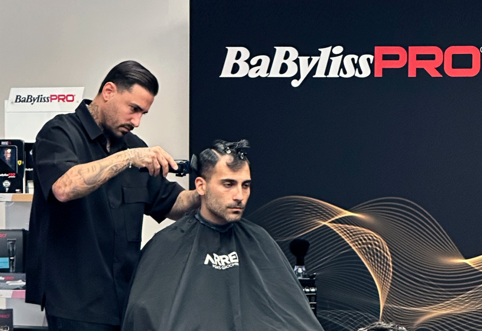 Barbering Seminar by BabylissPRO Brand Ambassador I. Kargakis at Farcom Professional