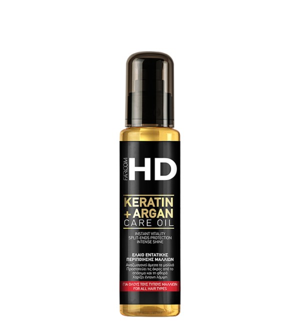 HD KERATIN & ARGAN OIL 100ML