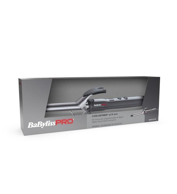 BABYLISS PRO BAB2272TTE DIGITAL TOURMALIN CURLING IRON 19mm