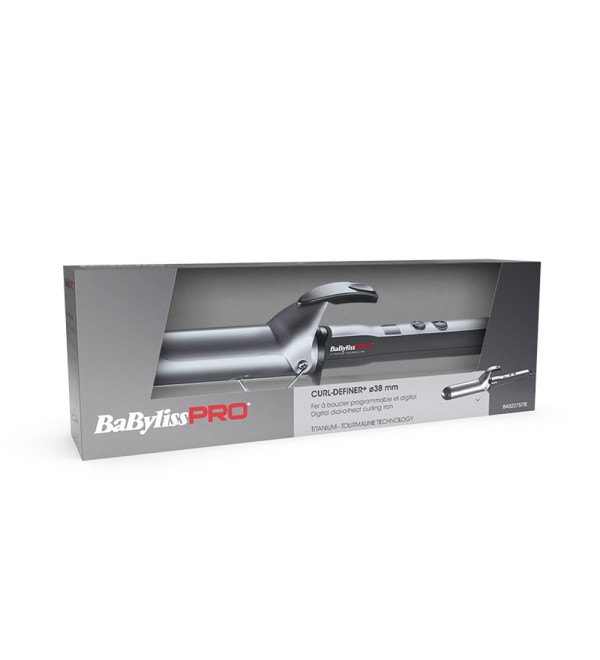 BABYLISS PRO BAB2275TTE DIGITAL TOURMALIN CURLING IRON 38mm