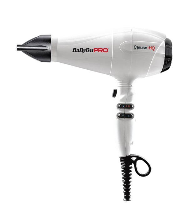 BABYLISS PRO BAB6970WIE CARUSO IONIC ΠΙΣΤΟΛΑΚΙ 2400W ΛΕΥΚΟ