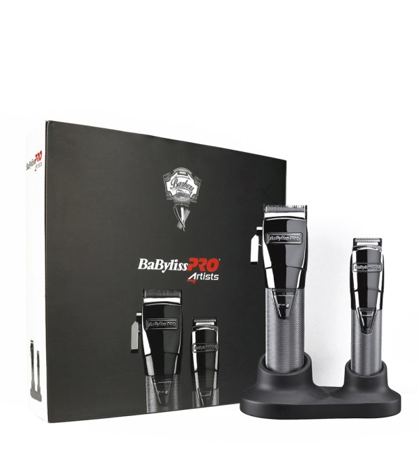 BABYLISS PRO 4ARTISTS FX8705 SET ΚΟΥΡΕΥΤΙΚΗ & TRIMMER ΜΑΥΡΟ