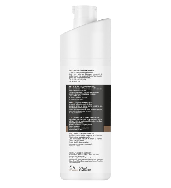 FARCOM PROFESSIONAL CREAM DEVELOPER 6 VOL (1.9%) 1000ML
