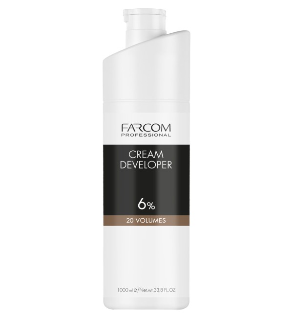 FARCOM PROFESSIONAL CREAM DEVELOPER 20 VOL (6%) 1000ML
