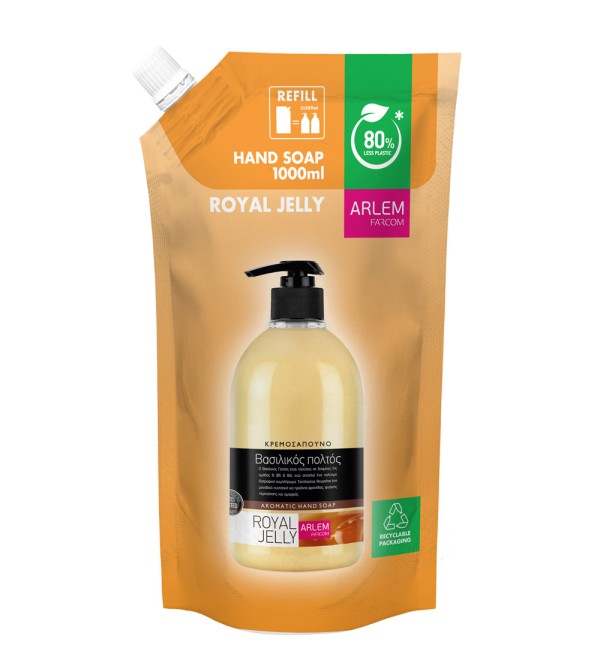 ARLEM HAND SOAP ROYAL JELLY DOYPACK 1000ML