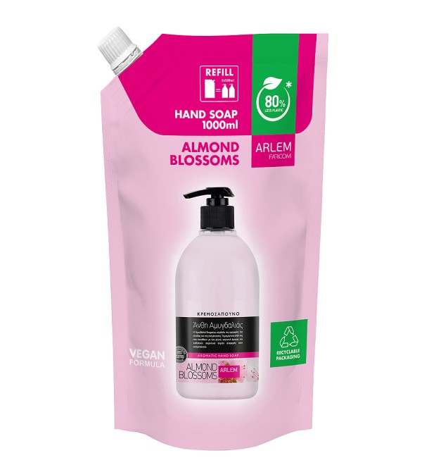 ARLEM HAND SOAP ALMOND BLOSSOMS DOYPACK 1000ML