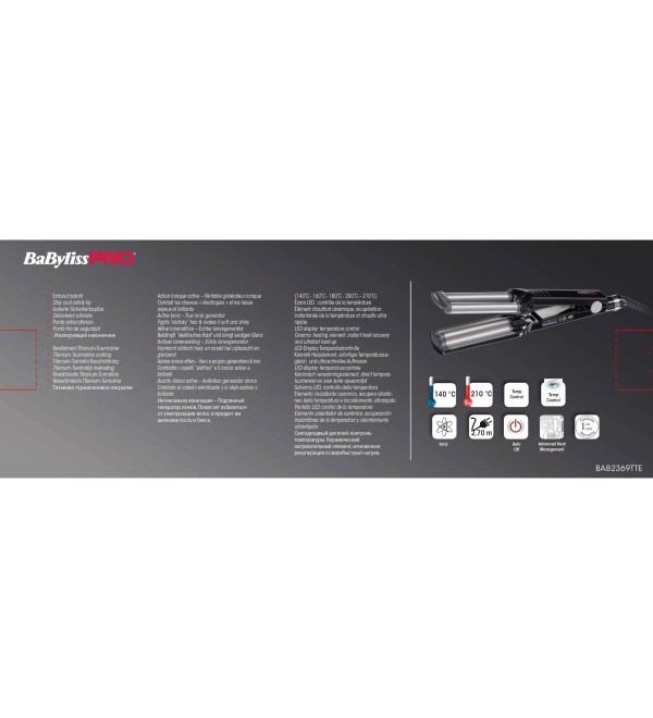 BABYLISS PRO BAB2369TTE IONIC 3D WAVER