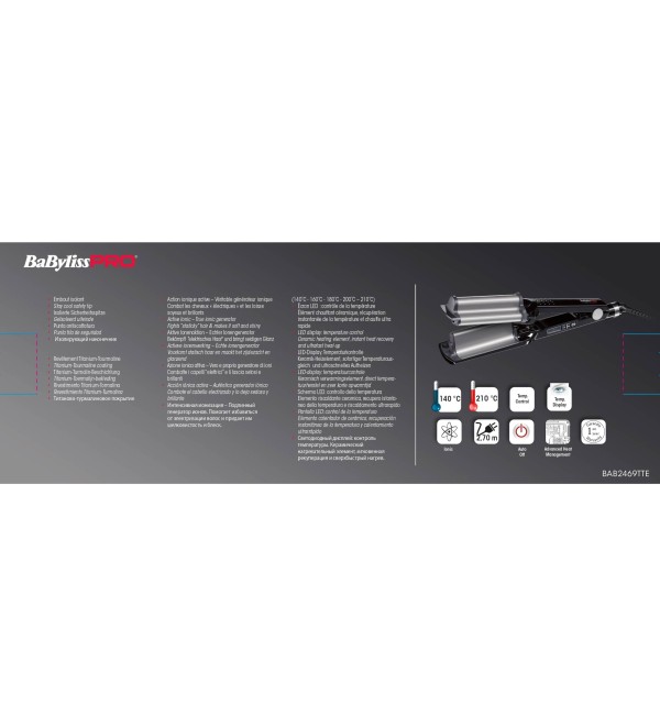 BABYLISS PRO BAB2469 IONIC HI-DEF WAVER