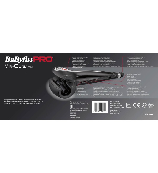 BABYLISS PRO BAB2666E MIRACURL MKII