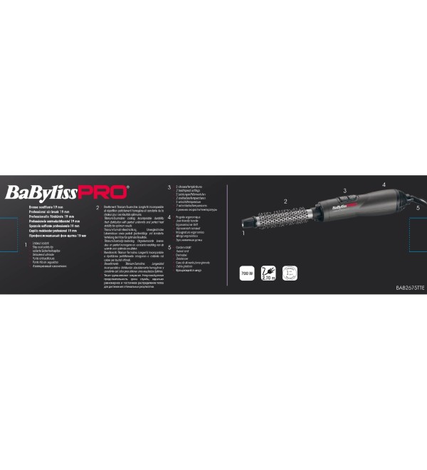 BABYLISS PRO BAB2675TTE ΗΛΕΚΤΡΙΚΗ ΒΟΥΡΤΣΑ 19mm