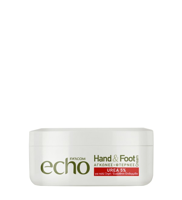 ECHO HAND & FOOT CREAM UREA 5% 200ML