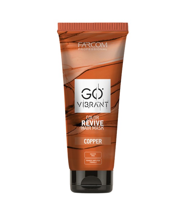 FARCOM PROFESSIONAL GO VIBRANT MASK COPPER 200ML