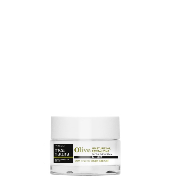 MEA NATURA OLIVE 24H ΚΡΕΜΑ ΓΙΑ ΠΡΟΣΩΠΟ & ΜΑΤΙΑ 50ML