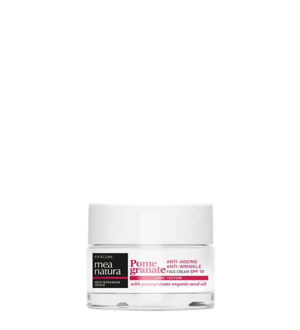 MEA NATURA POMEGRANATE ΑΝΤΙΓΗΡΑΝΤΙΚΗ ΚΡΕΜΑ ΗΜΕΡΑΣ SPF15 50ML
