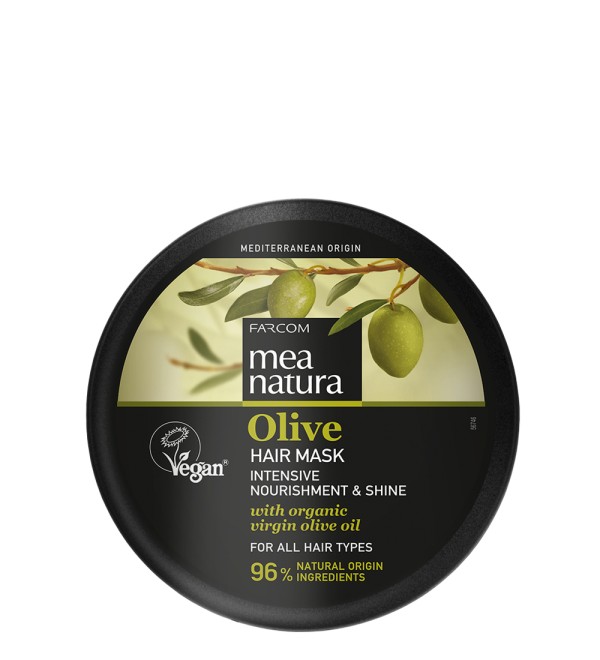 MEA NATURA OLIVE ΜΑΣΚΑ ΜΑΛΛΙΩΝ 250ML