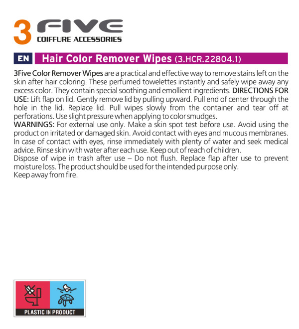 3FIVE HAIR COLOR REMOVER CAN- 3.HCR 22804.1