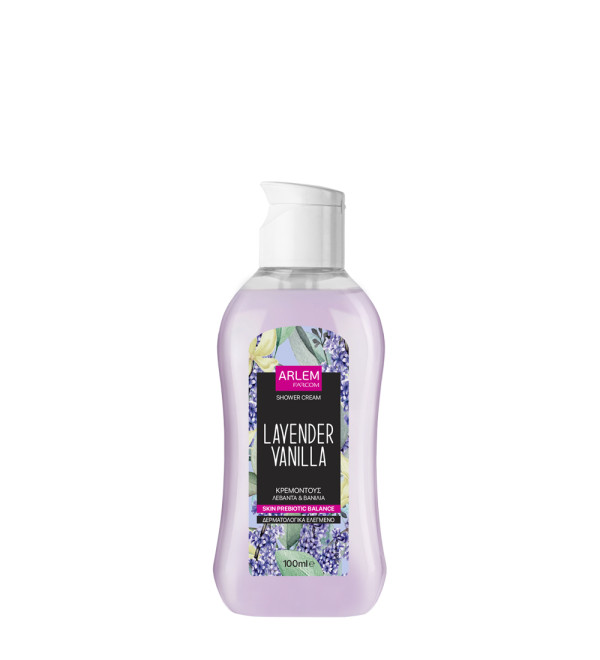 ARLEM SHOWER CREAM LAVENDER & VANILLA 100ΜL