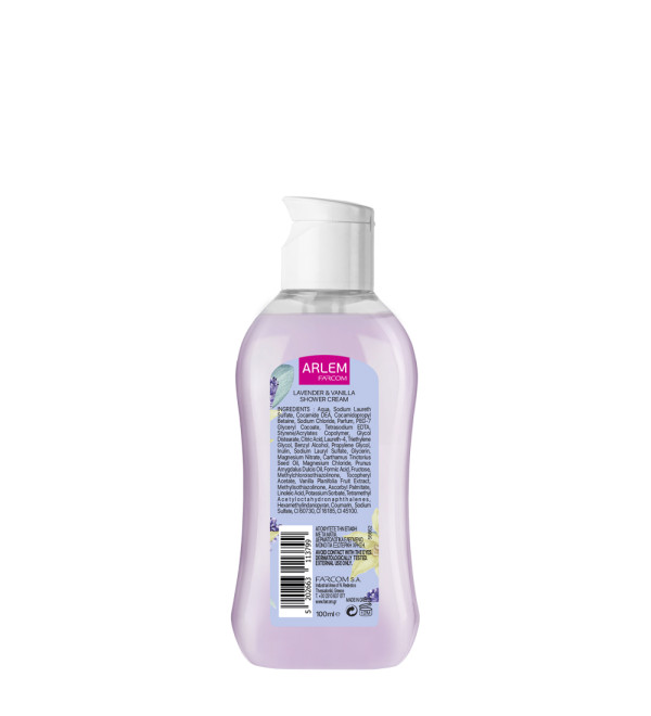 ARLEM SHOWER CREAM LAVENDER & VANILLA 100ΜL