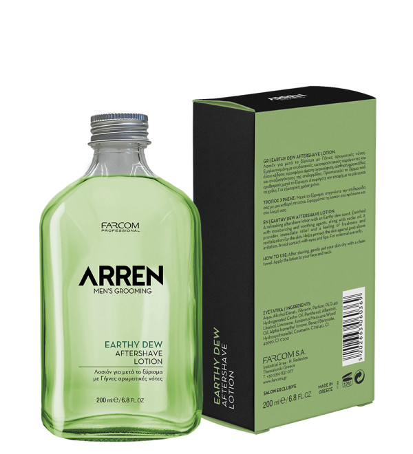 ARREN AFTERSHAVE LOTION EARTHY DEW 200ML
