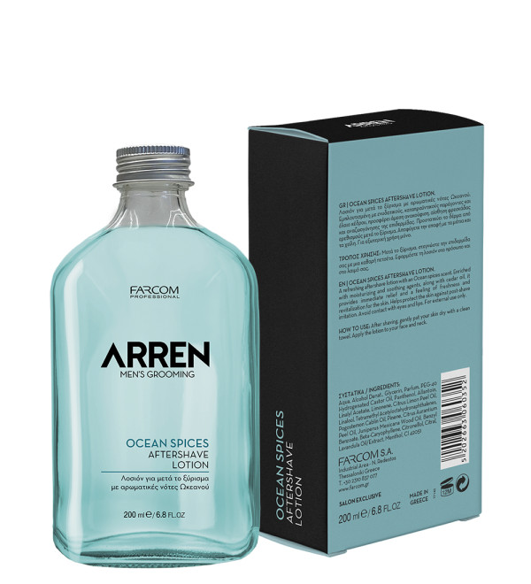 ARREN AFTERSHAVE LOTION OCEAN SPICES 200ML