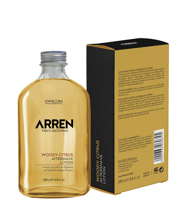 ARREN AFTERSHAVE LOTION WOODY CITRUS 200ML