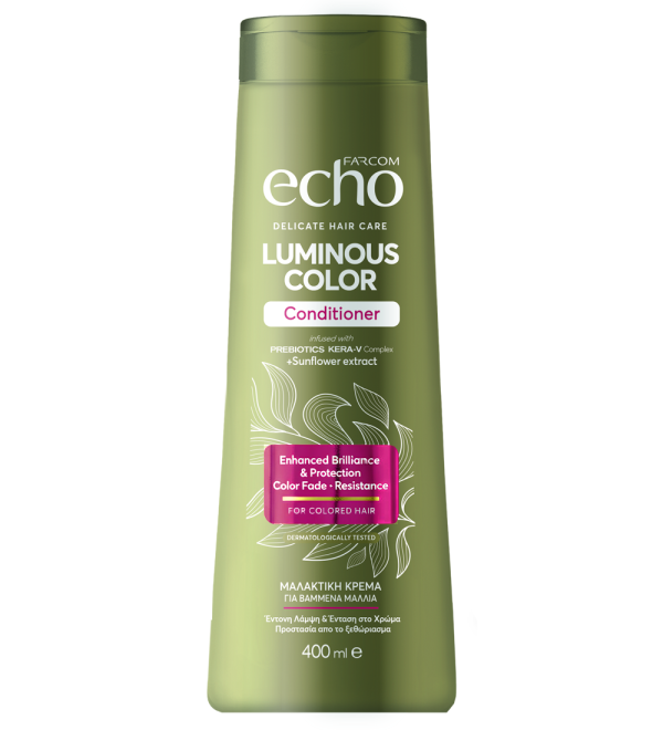 ECHO ΓΑΛΑΚΤΩΜΑ ΜΑΛΛΙΩΝ LUMINOUS COLOR 400ML