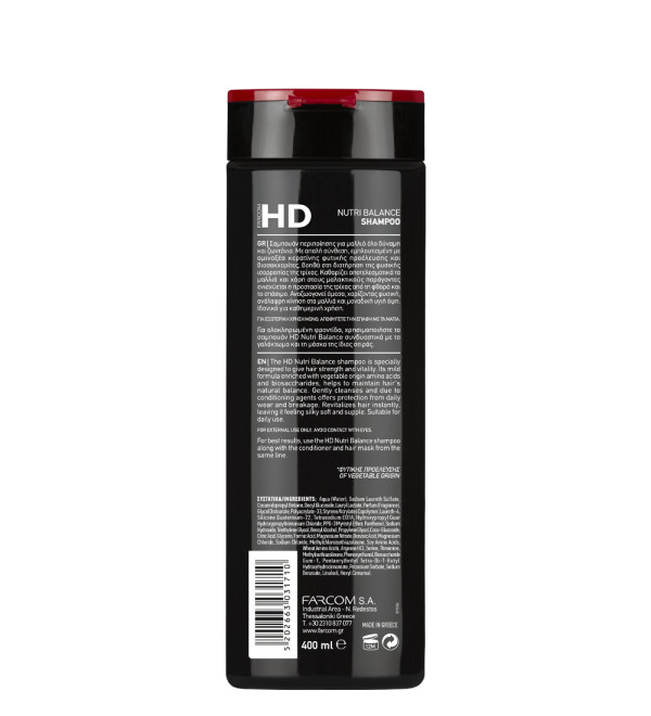 HD ΣΑΜΠΟΥΑΝ NUTRI BALANCE 400ML