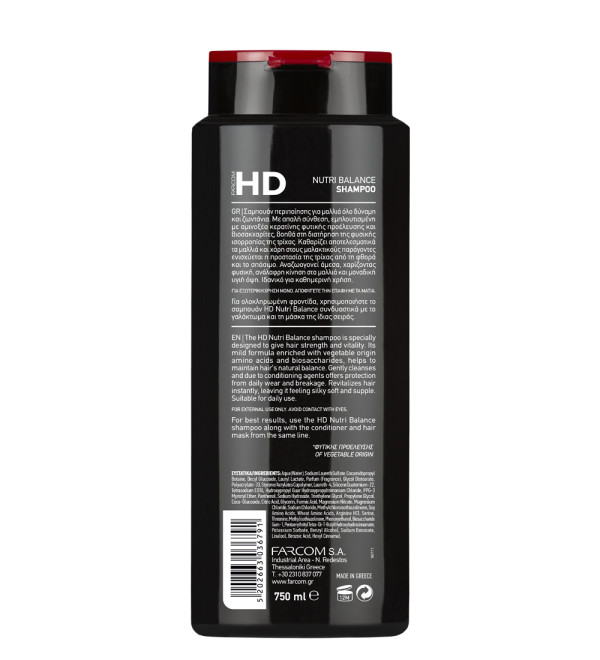 HD ΣΑΜΠΟΥΑΝ NUTRI BALANCE 750ML