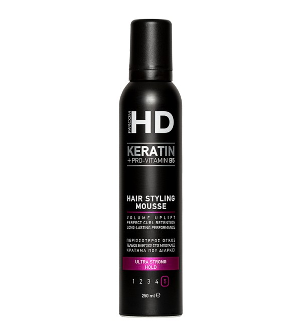 HD ΑΦΡΟΣ ΜΑΛΛΙΩΝ ULTRA ΔΥΝΑΤΟ ΚΡΑΤΗΜΑ 250ML