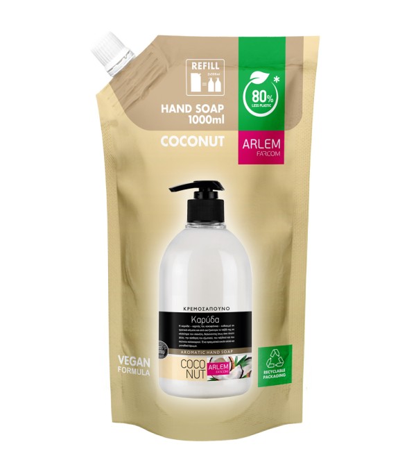 ARLEM ΚΡΕΜΟΣΑΠΟΥΝΟ ΚΑΡΥΔΑ DOYPACK 1000ML