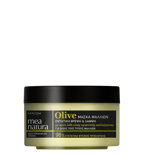 MEA NATURA OLIVE ΜΑΣΚΑ ΜΑΛΛΙΩΝ 250ML