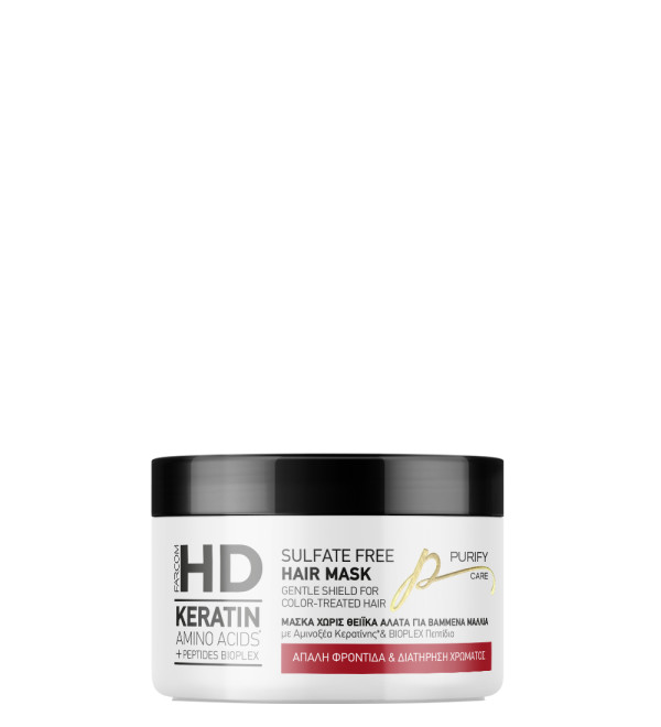 HD ΜΑΣΚΑ ΜΑΛΛΙΩΝ SULFATE FREE 250ML