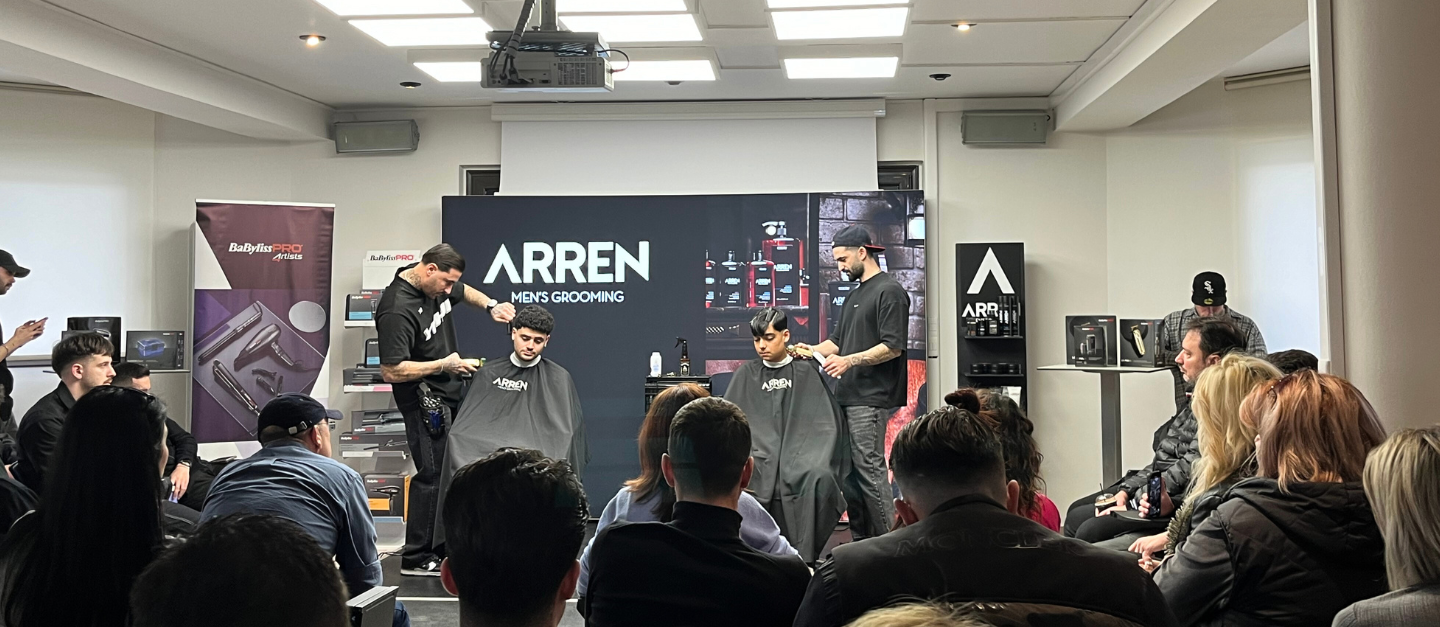 Farcom Professional Barber Seminar by i.Kargakis - BabylissPRO Brand Ambassador