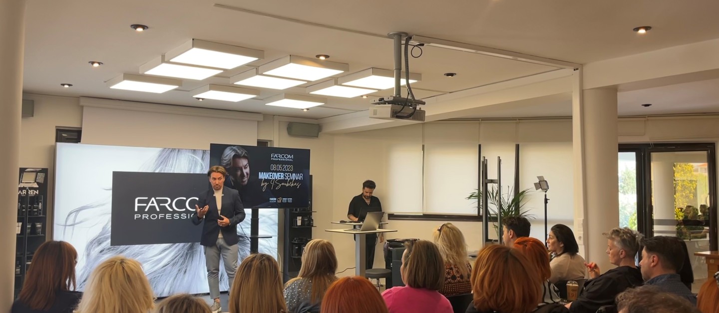 MAKEOVER SEMINAR by Hair Expert & Makeover Specialist Ioannis Soubecas