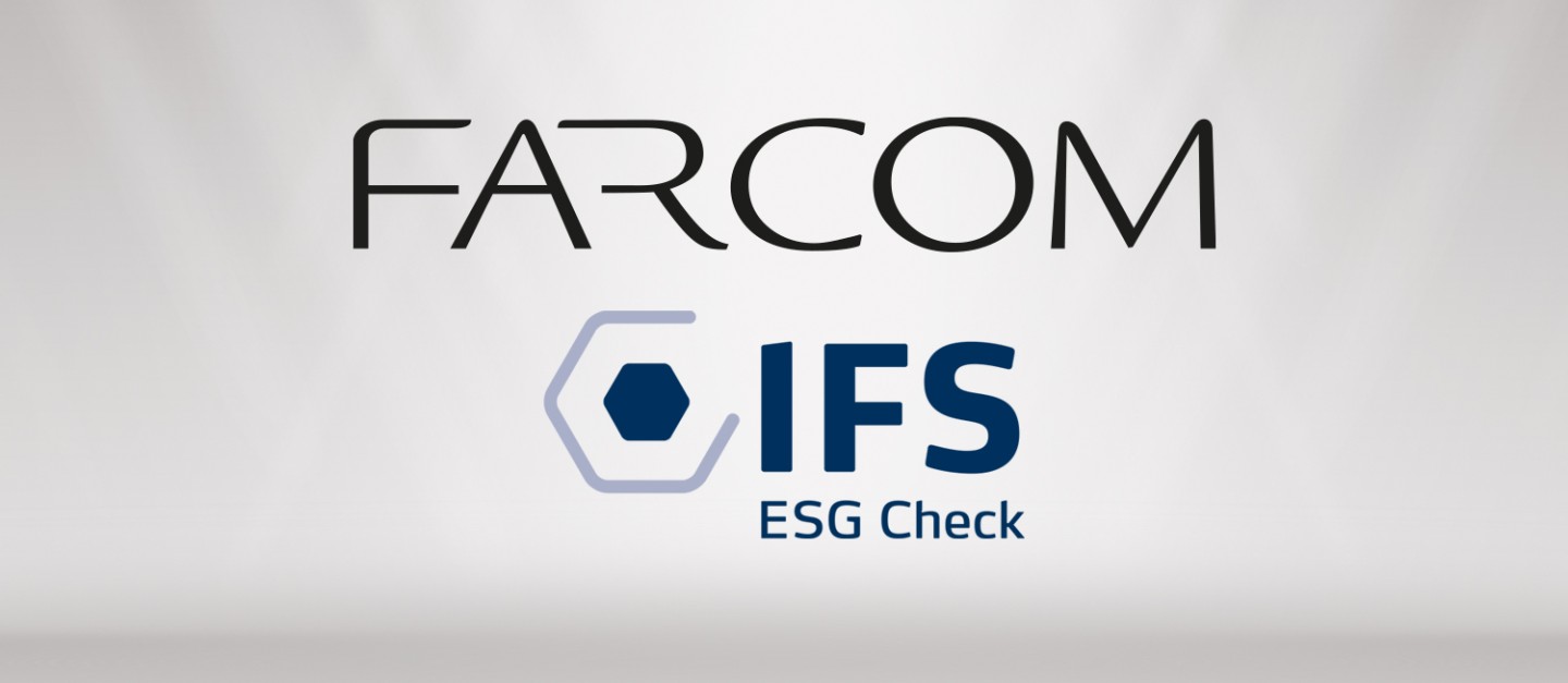 Η FARCOM πιστοποιήθηκε με το πρότυπο IFS ESG Check