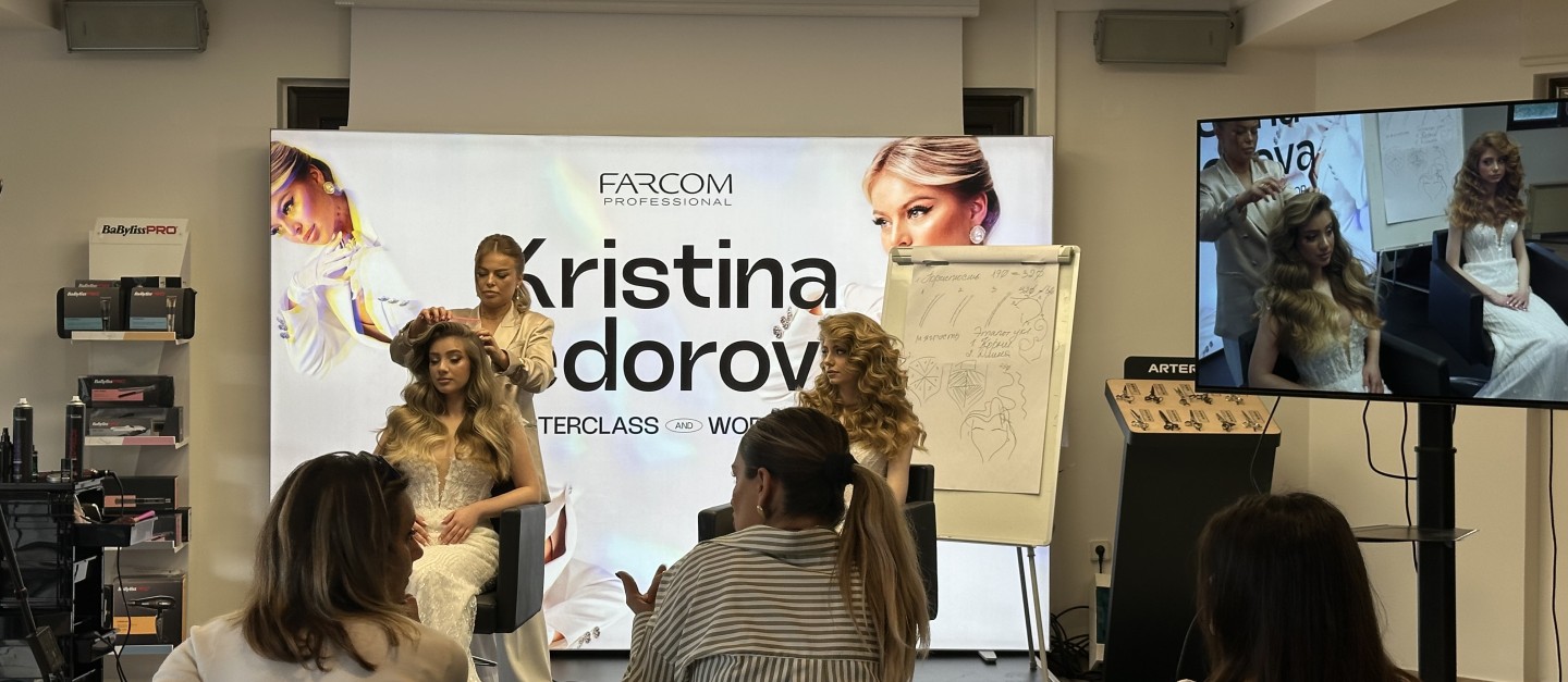 Masterclass από την Kristina Fedorova στην ακαδημία της Farcom Professional