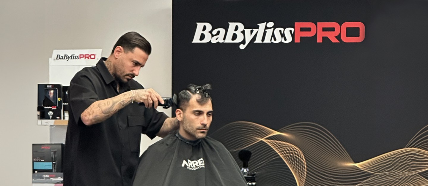 Σεμινάριο Barbering από τον Brand Ambassador της BabylissPRO Ι. Καργάκη στην Farcom Professional
